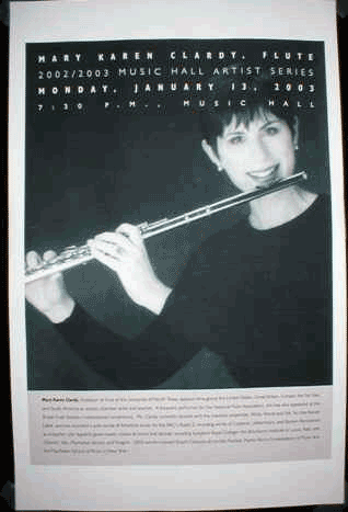 Mary Karen Clardy Yamaha Poster